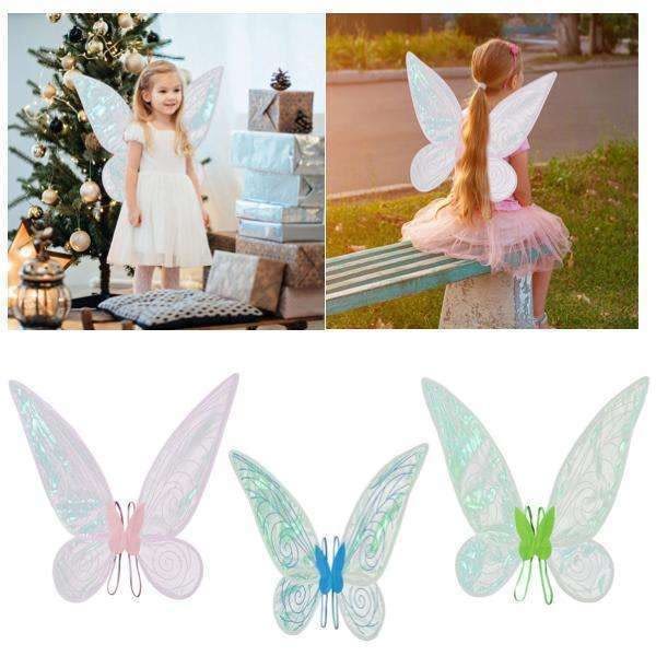 Fairy Wings Dress-Up - Elf - Fairy Wings - Halloween Black