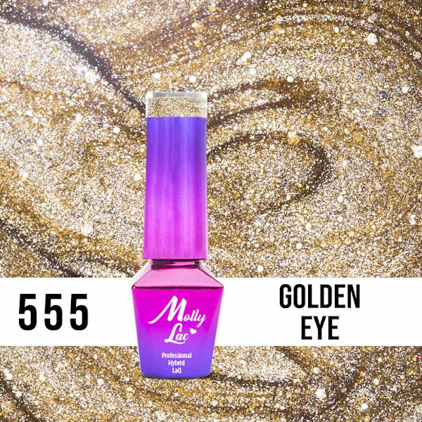 Mollylac - Geelilakka - Foxy Eyes - Nr555 5g UV geeli/LED