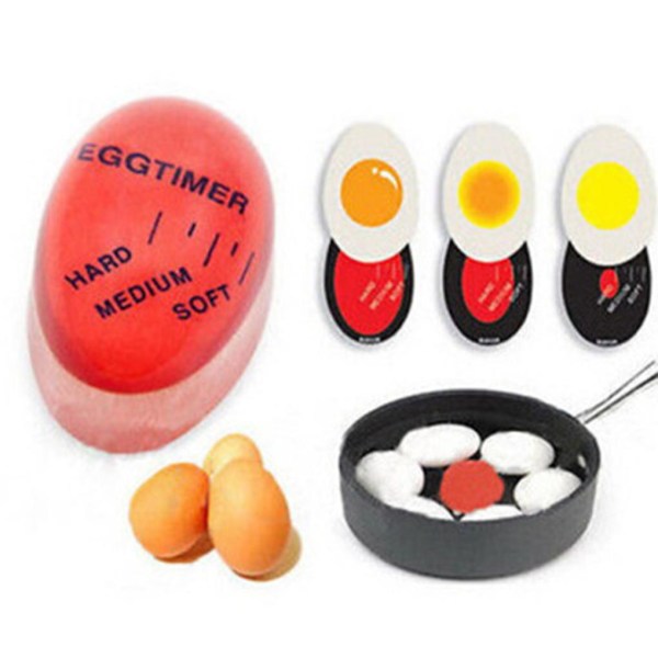 Äggtimer - perfekt resultat varje gång - Äggklocka - Röd