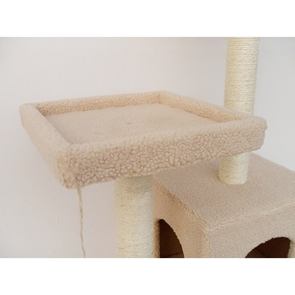 Katträd - 158cm - Klöspelare - Klösmöbel Beige