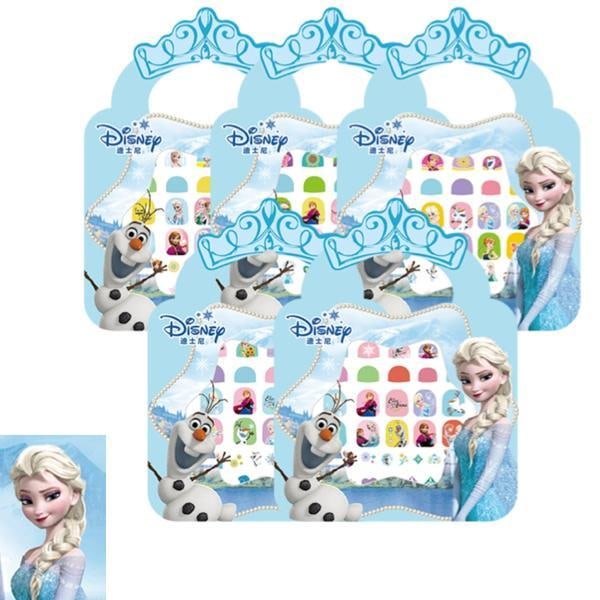 Kynsitarrat - Disney-prinsessan askartelumeikit - Frozen elsa Multicolor