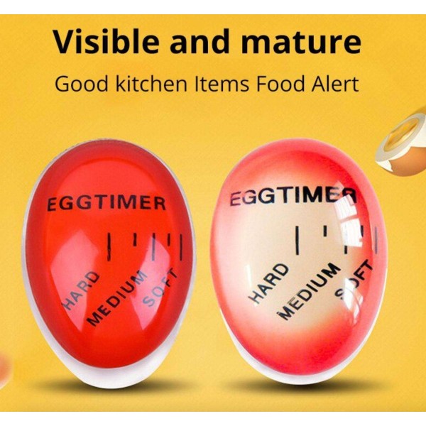 Eggtimer - perfekt resultat hver gang - Eggklokke - Red