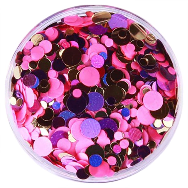 Nagelglitter - Mix - Princess - 8ml - Glitter multifärg