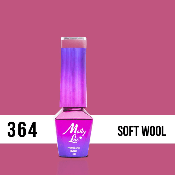 Mollylac - Gellack - Silke og bomull - Nr364 - 5g UV-gel / LED