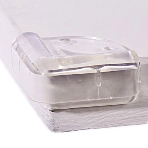 4 kpl kulmasuojat, Transparanta Transparent