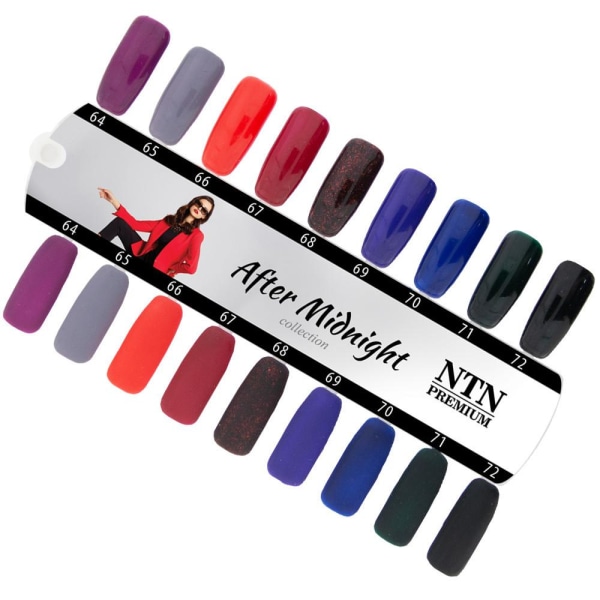 NTN Premium - Gellack - After Midnight - Nr68 - 5g UV-gel / LED Black