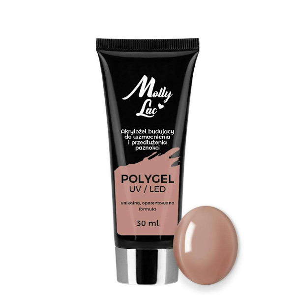 Polygel - Jauhegeeli - Vaaleanruskea 30ml - Akryyligeeli Light brown