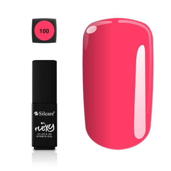 Gelelakk - Flexy - *100 4,5g UV gel/LED Pink