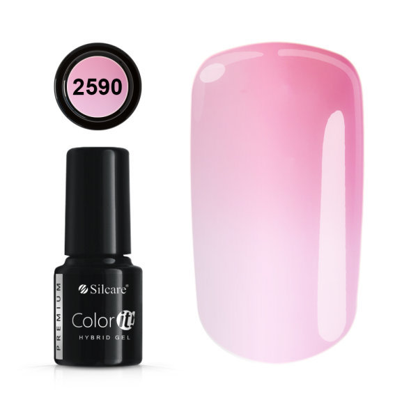 Gel polish - Farve IT - Premium - Thermo - *2590 UV gel/LED Pink