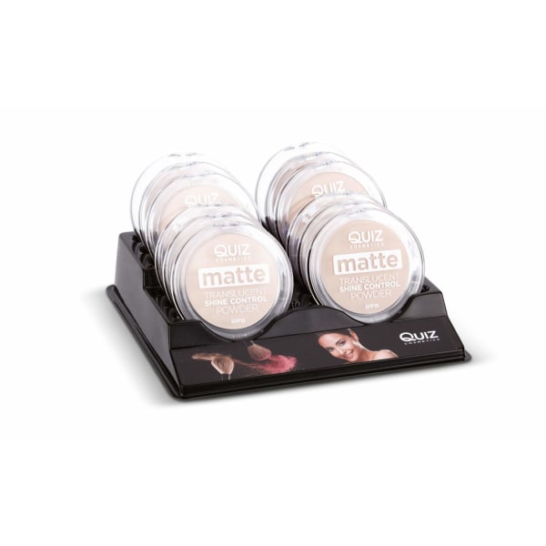 Matte translucent powder - Shine control powder - Quiz Cosmetic Medium