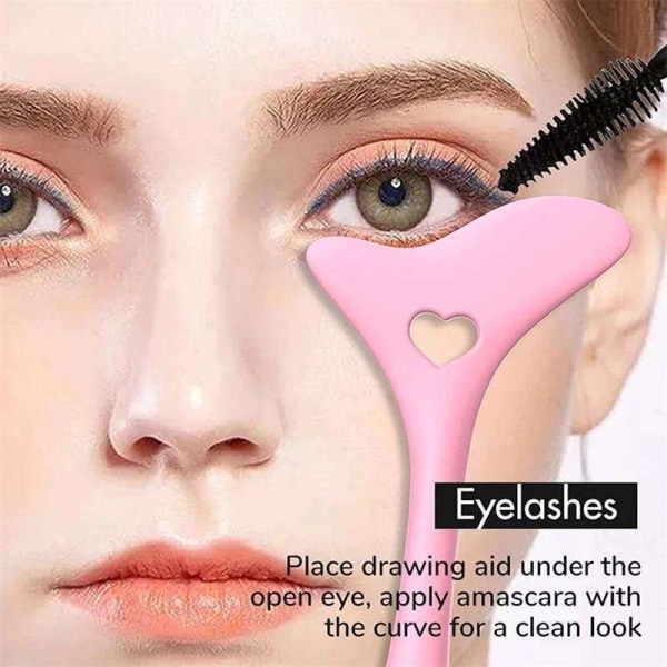 Eyeliner Stencil malli - Meikki Pink