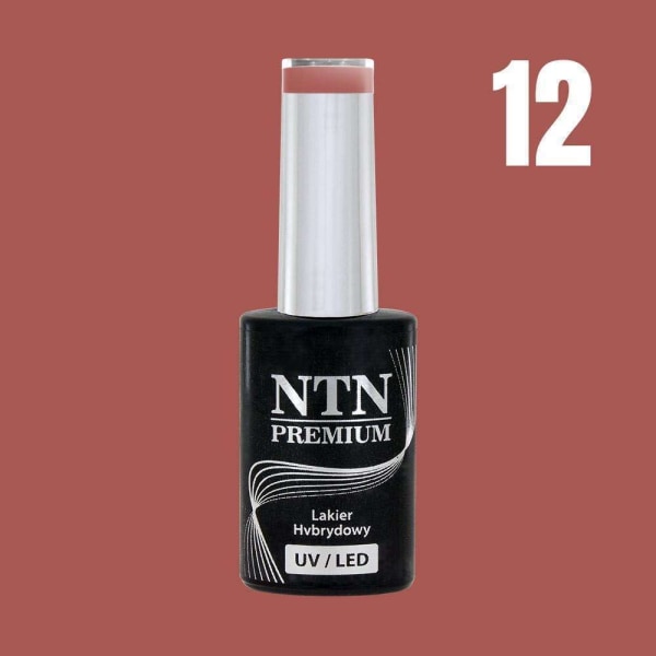 NTN Premium - Gellack - Topløs - Nr12 - 5g UV-gel / LED