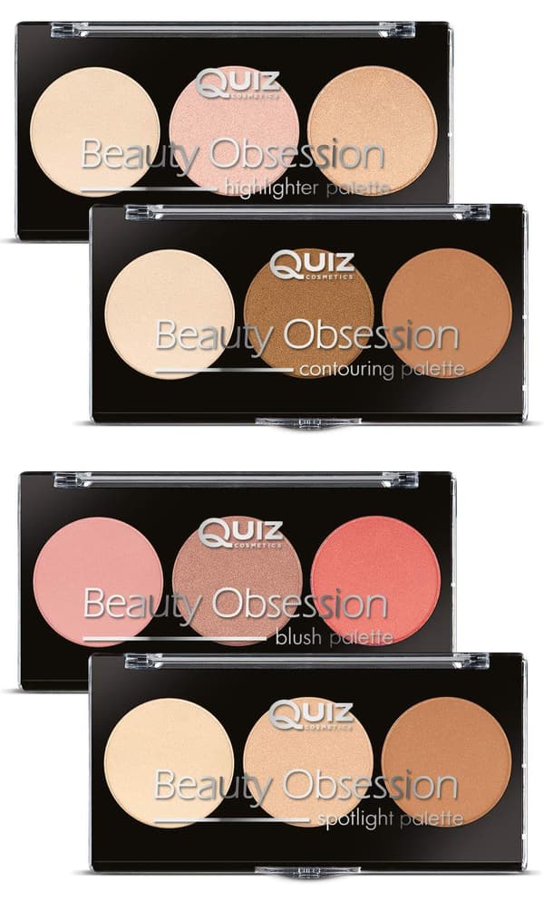 Contouring palett - Skjønnhetsobsession - Quiz kosmetikk