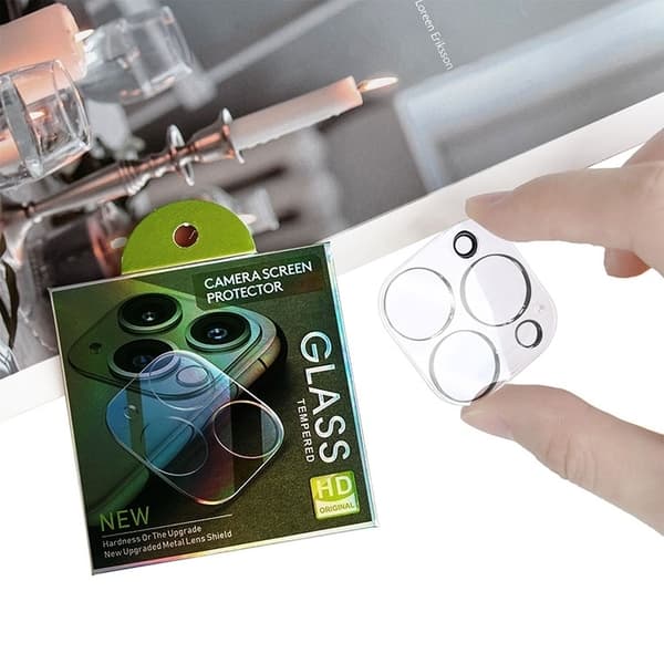 2-Pack objektivbeskyttelse for iPhone 16 Pro Max Kamera i herdet glass Transparent iPhone 16 Pro Max
