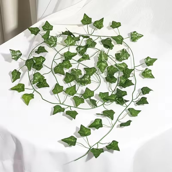 6 Meter Ivy Garland - Grøn og vedligeholdelsesfri Green
