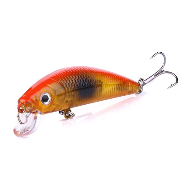 5-pack fiskedrag wobbler multifärg