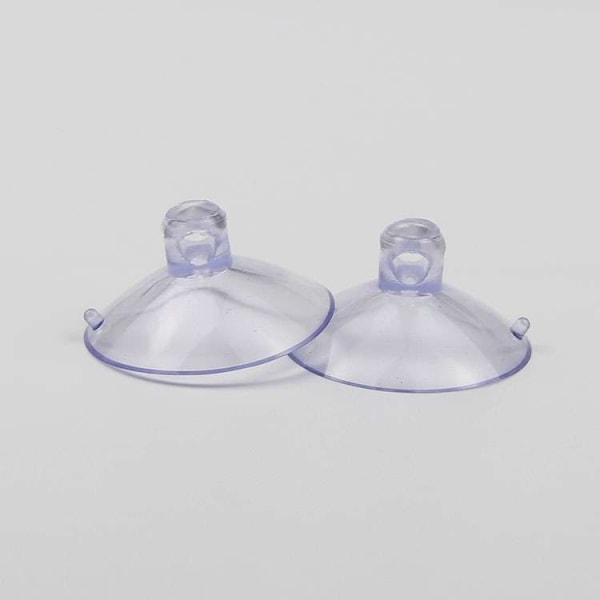 20 st små sugproppar av transparent plast - 35mm Transparent