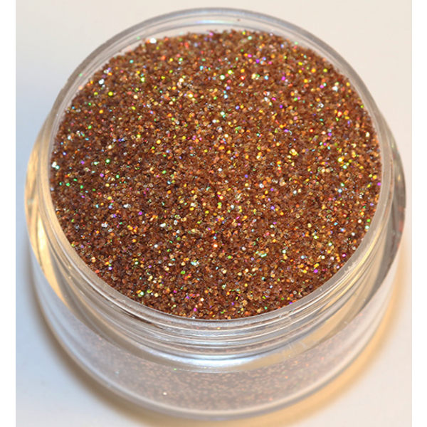 Negleglitter - Finkornet - Sandgull - 8ml - Glitter Gold