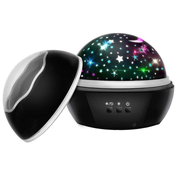 Tähtiprojektori - Galaxy-lamppu - Vedenalainen projektori - Black