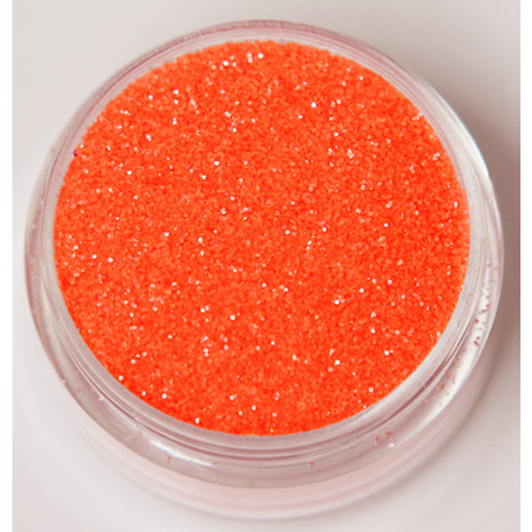 Kynsien glitter - Hienorakeinen - Jelly orange - 8ml - Glitter Orange
