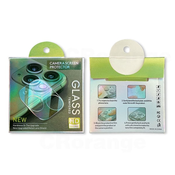 2-pack linssisuoja iPhone 15 -kameralle karkaistua lasia Transparent iPhone 15