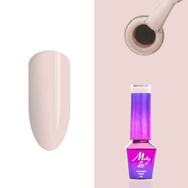 Mollylac - Gelelakk - Delikat kvinne - Nr68 - 5g UV gel/LED