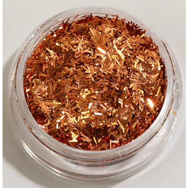 Kynsien glitter - Raidat - Kupari - 8ml - Glitterit Copper