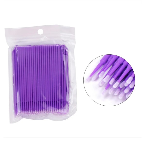 Mikrobomullspinner - 100 stk Blue