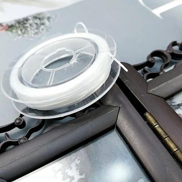 Elastinen kuitulanka korujen valmistukseen 0,8 mm Black