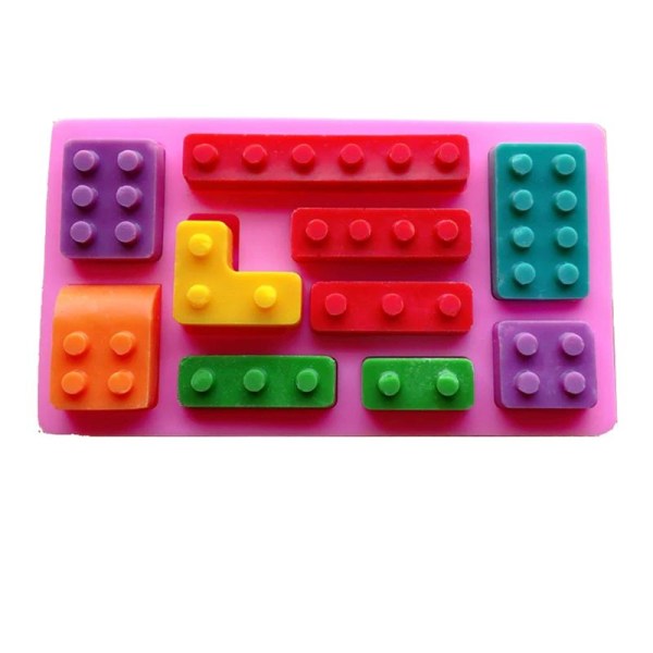 Is/Choklad/Geléform - LEGO - Klossar Byggklossar Robot multifärg
