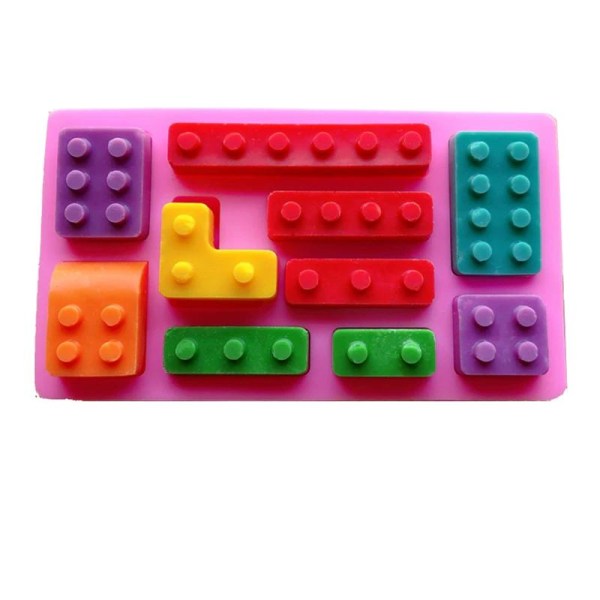 Is/chokolade/gele form - LEGO - Klodser Byggeklodser Robot Multicolor