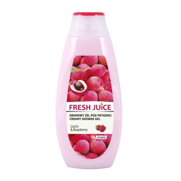 Shower gel - Shower cream - Litchi &amp; Hindbær 400 ml