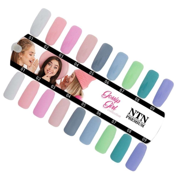 NTN Premium - Gellack - Gossip Girl - Nr01 - 5g UV-geeli / LED White