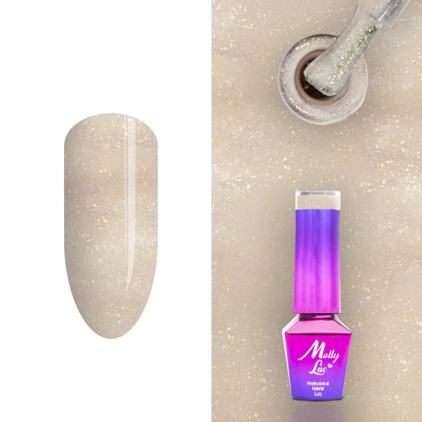 Mollylac - Gel polish - Wedding Dream & Champ - Nr381 - 5g UV gel/LED