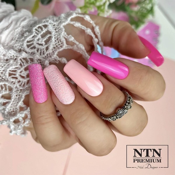 NTN Premium - Gellack - Fødselsdagsfest - Nr52 - 5g UV-gel / LED Pink