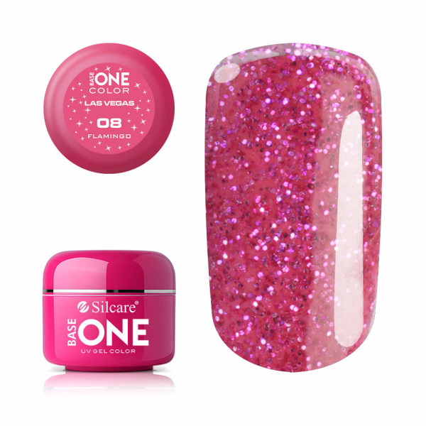 Base one - Las vegas - Flamingo 5g UV-gel Pink