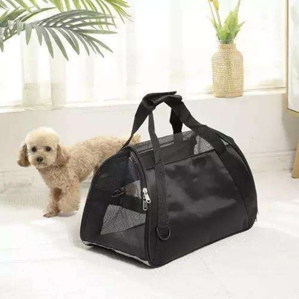 Transportbag - Kjæledyrsbærer - Trygg og komfortabel for kjæledyr Black
