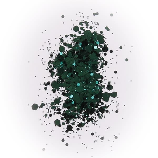 Nagelglitter - Mix - Petrol - 8ml - Glitter