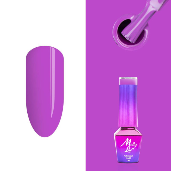 Mollylac - Gellack - Fancy Fashion - Nr334 - 5g UV-geeli / LED Purple