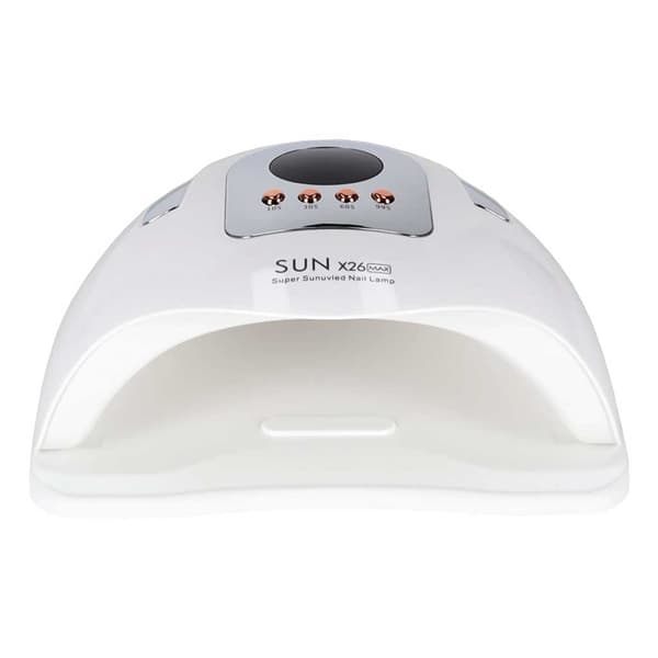 UV/LED-lampa med Timerfunktion Vit