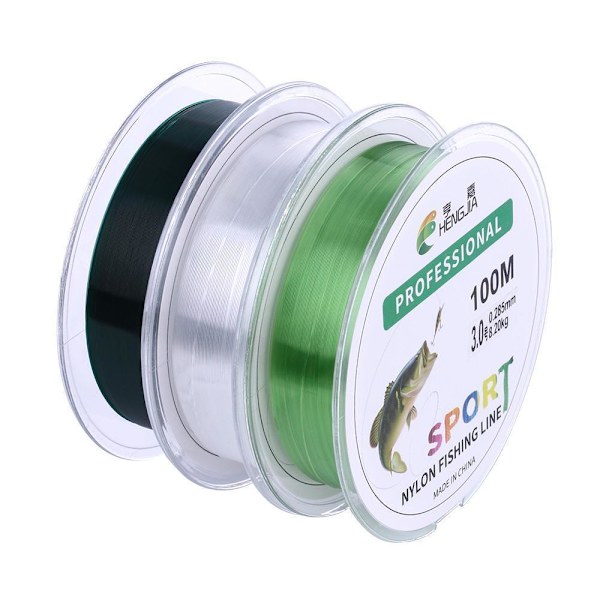 100 metrin nylonsiima Transparent #3 - 0,285mm - 8,2 KG