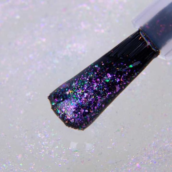 Mollylac - Top no wipe - Oh, Rio! - UV-gel/LED - Topplack multifärg
