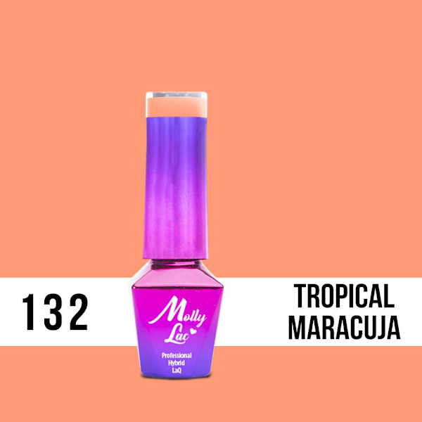 Mollylac - Gellack - Bubble Tea - Nr132 - 5g UV-gel/LED