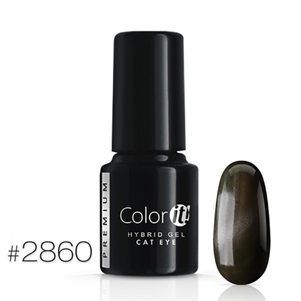 Gellakk - Color IT - Premium - Cat Eye - *2860 UV gel/LED Grey