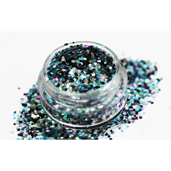 Kynsien glitter - Mix - Disco - 8ml - Glitter