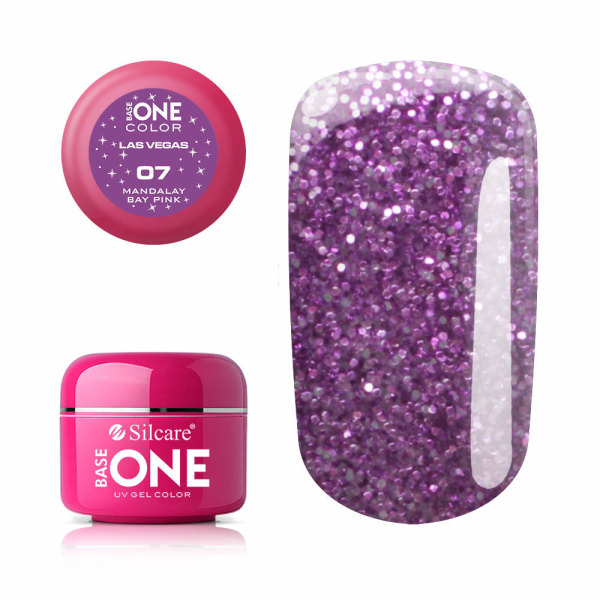 Base one - Las vegas - Mandalay bay pink 5g UV-gel Purple