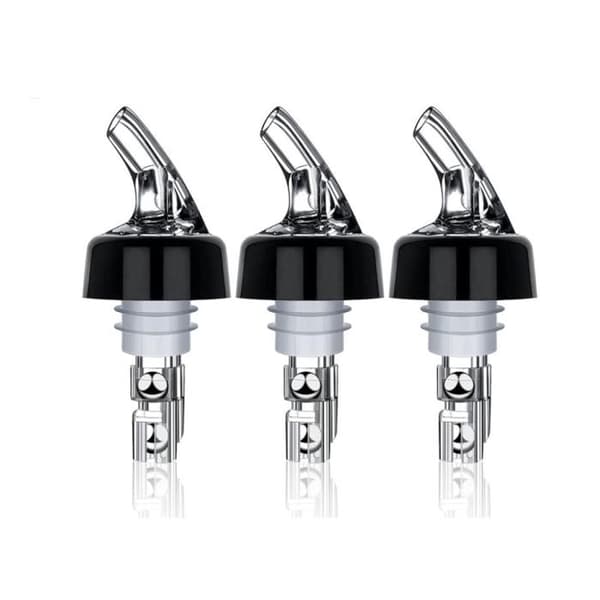 2 kpl tippakorkki 4cl automaattimitalla Transparent