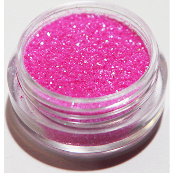 Negleglitter - Finkornet - Rosa - 8ml - Glitter Pink
