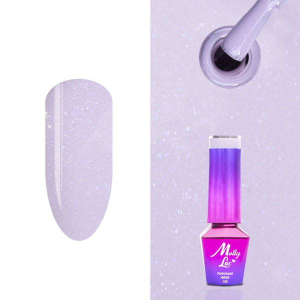 Mollylac - Gel polish - Macarons - Nr475 - 5g UV gel/LED Purple