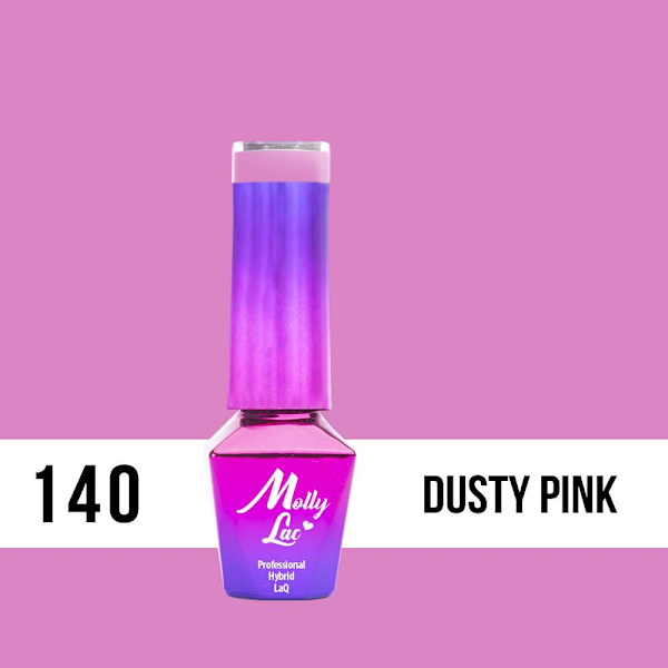 Mollylac - Gellack - Flamingo - Nr140 - 5g UV-gel/LED Rosa